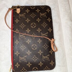 Louis Vuitton Monogram Neverfull Pouch Only